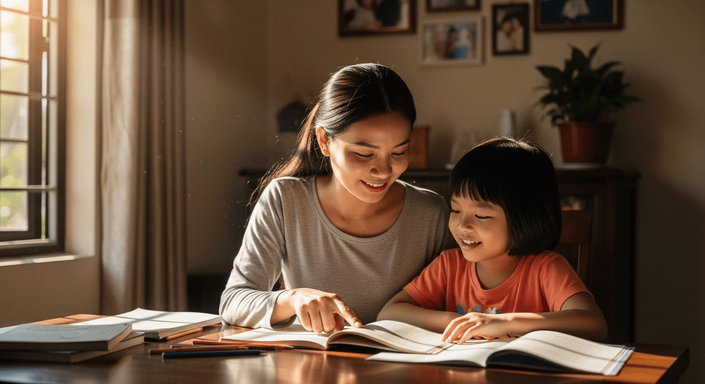 Bí Quyết Dạy Tiền Tiểu Học Tại Nhà: Bé Vui Học, Không Áp Lực ảnh minh họa