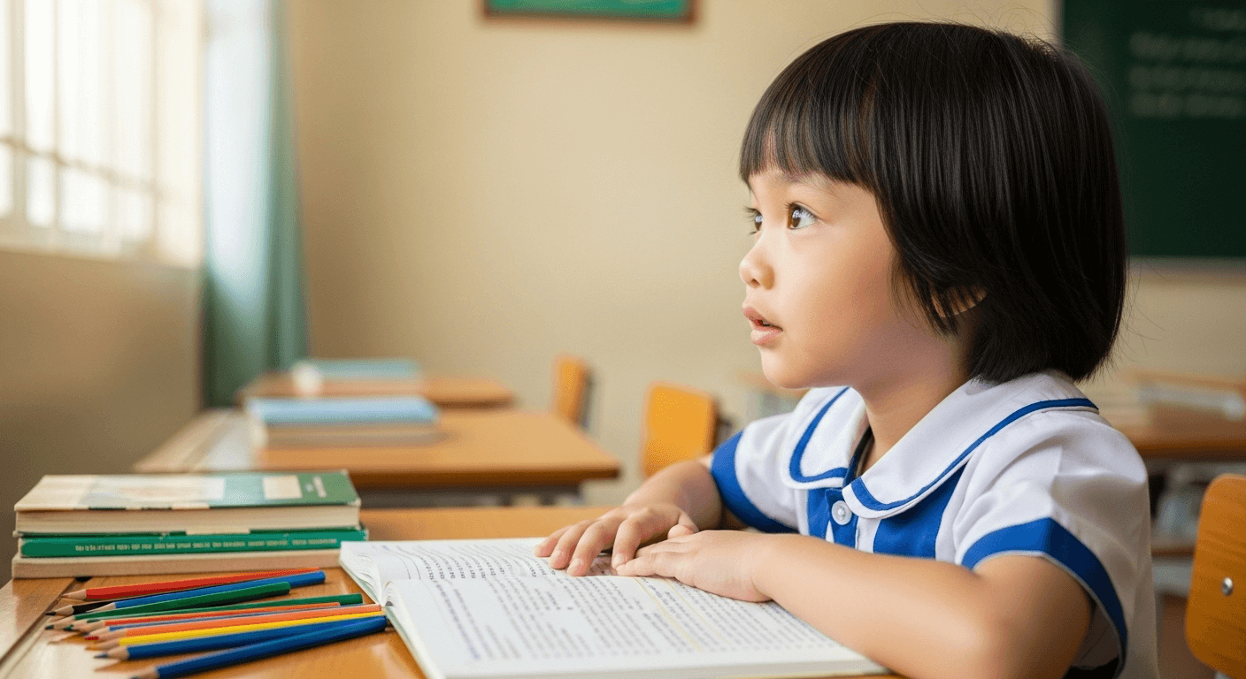 Lớp 1 Bao Nhiêu Tuổi? Quy Định & Ngoại Lệ Phụ Huynh Cần Biết Hướng dẫn trẻ cách học tập trước khi vào lớp 1