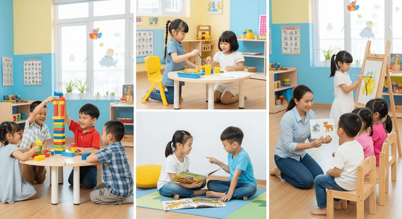 Mở Trung Tâm Dạy Tiền Tiểu Học: Điều Kiện & Thủ Tục Mới Nhất Lớp học tiền tiểu học cần đáp ứng tiêu chuẩn của Bộ Giáo dục và Đào tạo.