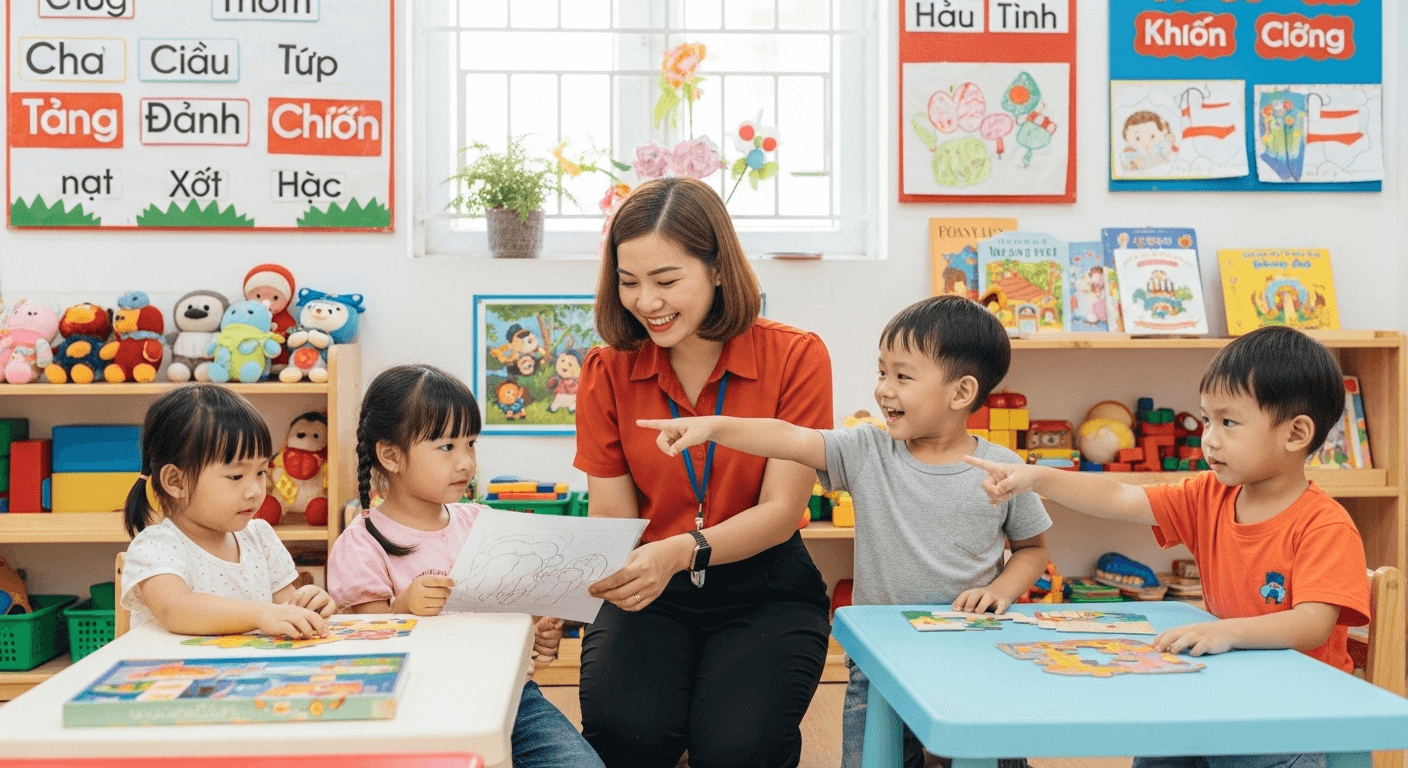 Trung Tâm Đào Tạo Giáo Viên Tiền Tiểu Học Tại TPHCM Nội dung đào tạo tiền tiểu học cho giáo viên và phụ huynh