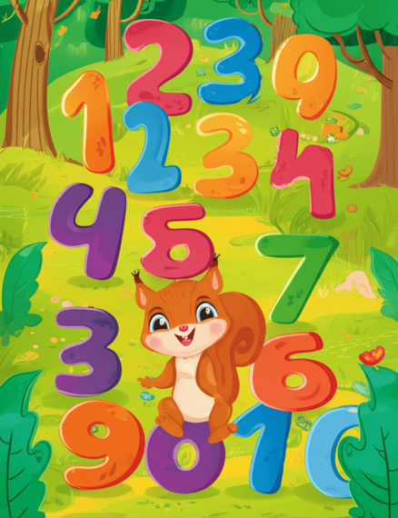 Bài tập nối số theo thứ tự 1–20