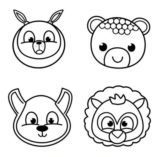 File Tranh Tô Màu Cho Bé 4-5 Tuổi Con Vật File Tranh Tô Màu Cho Bé 4-5 Tuổi Con Vật