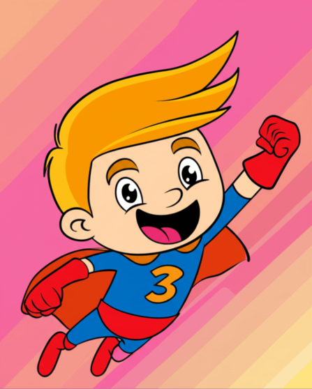 File Tranh Tô Màu Cho Bé 4-5 Tuổi Siêu Nhân