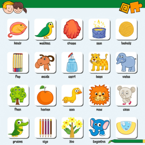 Flashcard tiếng Anh cho bé (PDF) Bộ flashcard tiếng Anh cho bé PDF miễn phí theo chủ đề