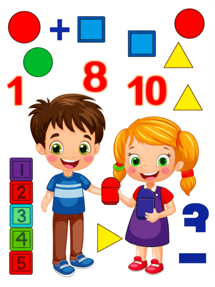 Phiếu Bài Tập Toán Lớp 1 PDF