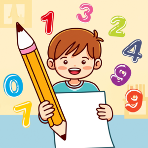 Tập viết số 0–9