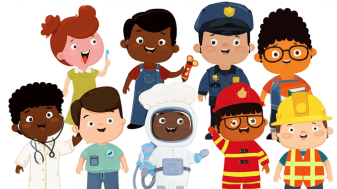 Tranh tô màu nghề nghiệp