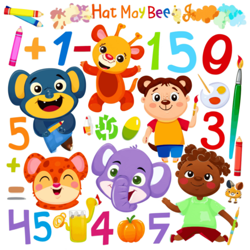 Tranh Tô Màu Theo Phép Tính Tranh tô màu theo phép tính cộng trừ cho bé chuẩn bị vào lớp 1