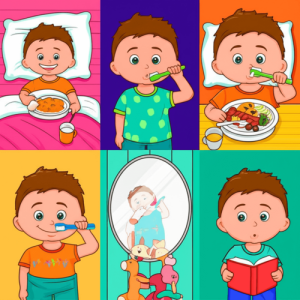 Flashcar tiếng Anh các hoạt động hàng ngày