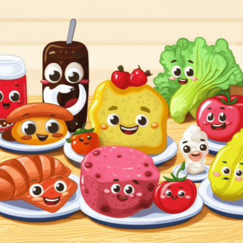 Từ vựng tiếng anh theo chủ đề đồ ăn cho bé tiền tiểu học
