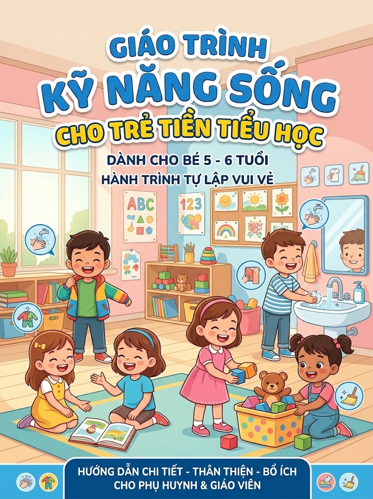 Giáo trình kỹ năng sống cho trẻ tiền tiểu học