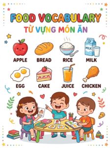 Từ vựng chủ đề món ăn