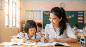 Cách dạy học sinh lớp 1 đánh vần chi tiết