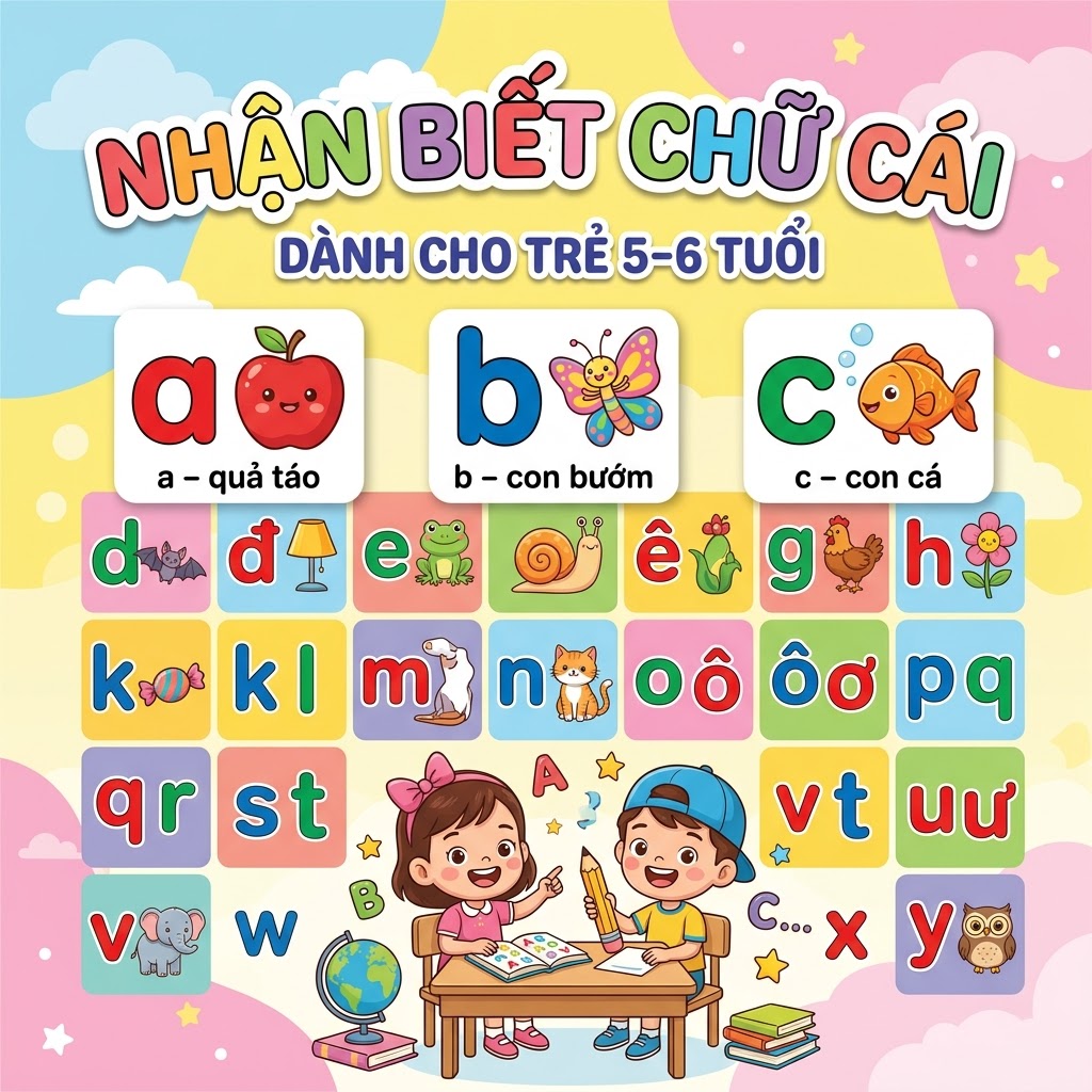 Nhận Biết Mặt Chữ Cái