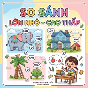Toán so sánh lớn nhỏ, cao thấp