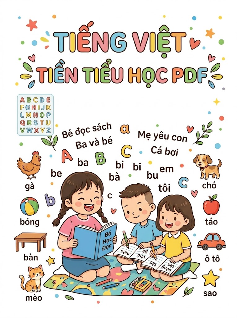 Tiếng Việt Tiền Tiểu Học PDF