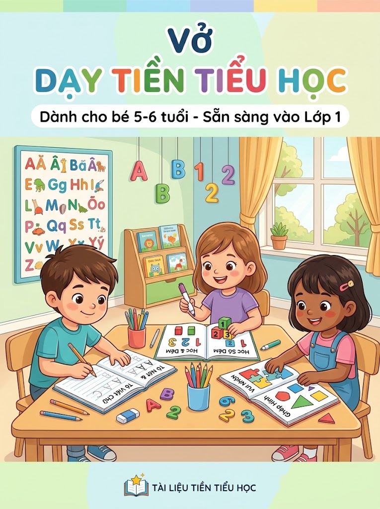 Vở Dạy Tiền Tiểu Học