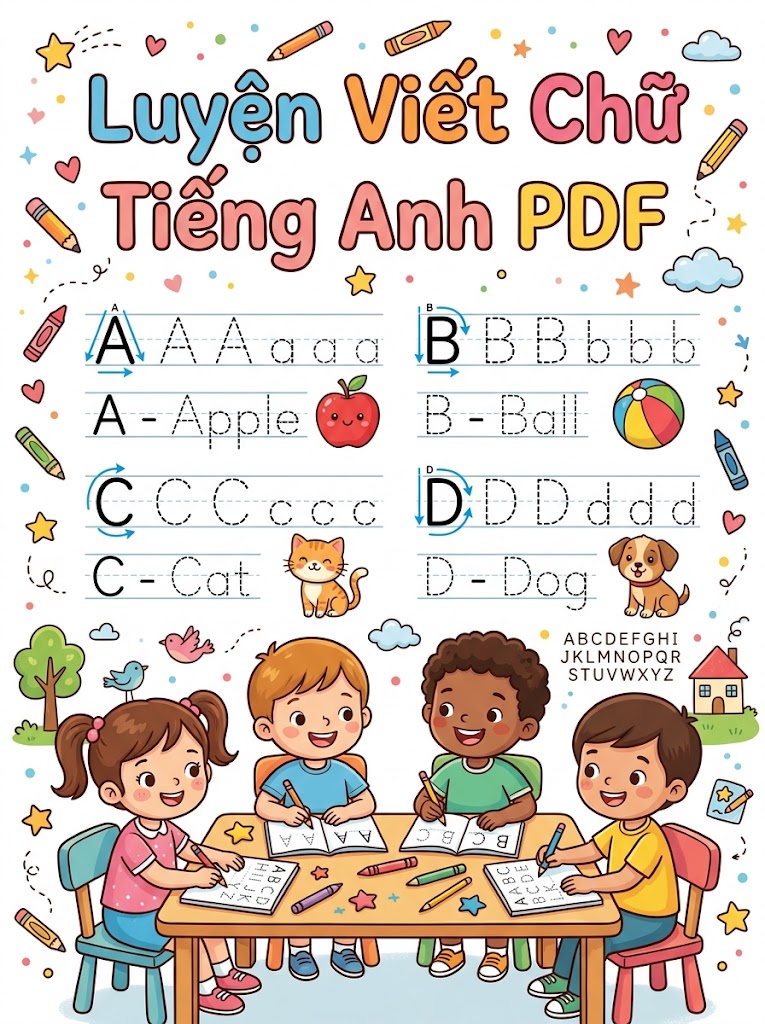 Luyện Viết Chữ Tiếng Anh PDF