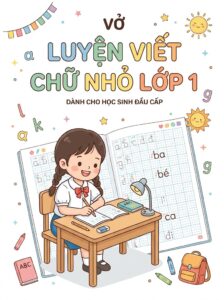 Vở Luyện Viết Chữ Nhỏ Lớp 1
