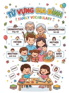 Từ vựng chủ đề gia đình