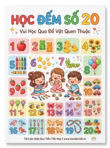 Học đếm số đến 20 qua đồ vật