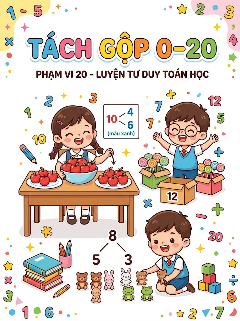 Bài Tập Tách Gộp Trong Phạm Vi 20