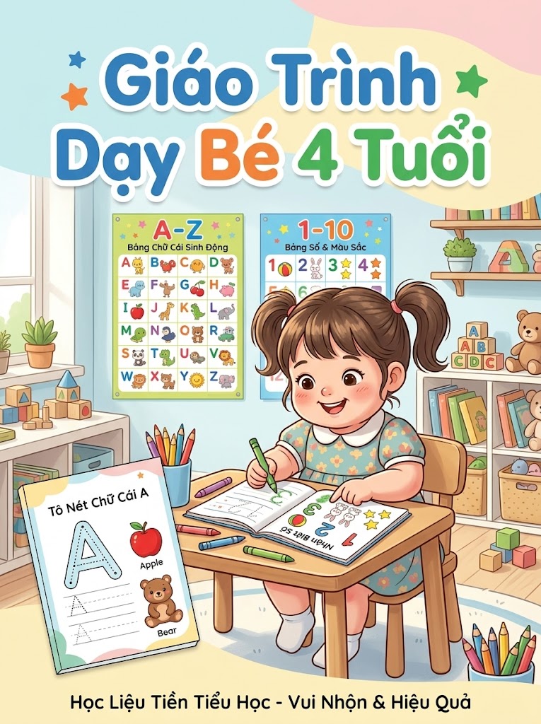 Giáo Trình Dạy Bé 4 Tuổi