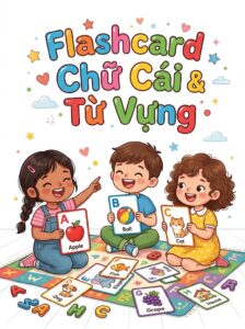 Flashcard chữ cái và từ vựng cơ bản