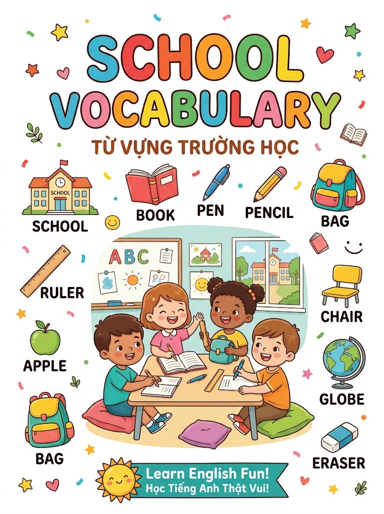 Từ vựng chủ đề trường học