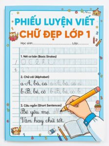 Phiếu Luyện Viết Chữ Đẹp Lớp 1