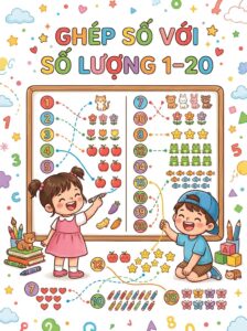 Ghép số với số lượng (1–20)