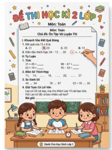 Đề Thi Học Kì 2 Lớp 1