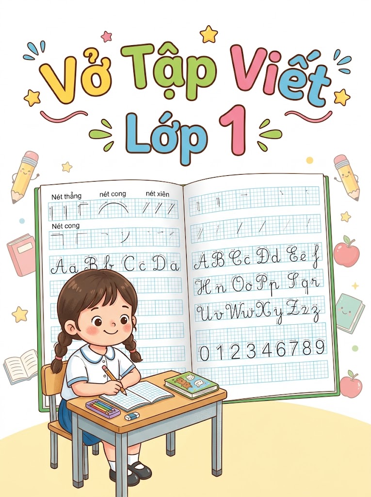 Vở Tập Viết Lớp 1